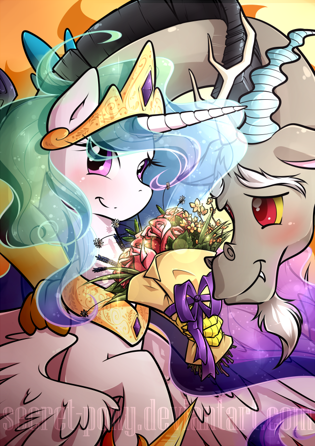 Celestia x Discord