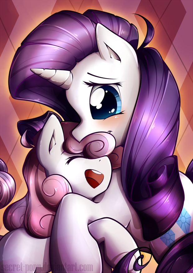 Sisterly Love: Rarity x Sweetie Belle