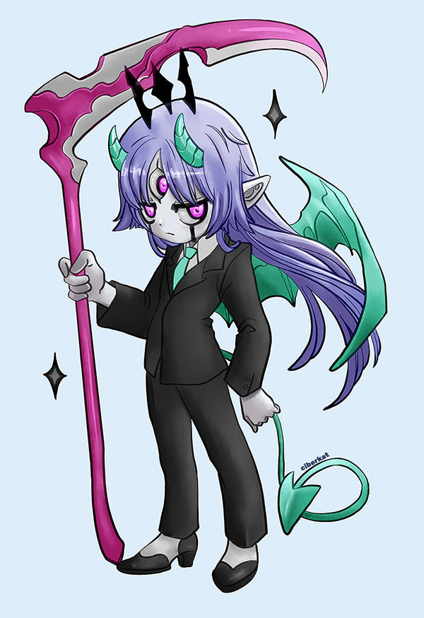 Chibi Reaper-adopt (closed) by ciberkat on DeviantArt