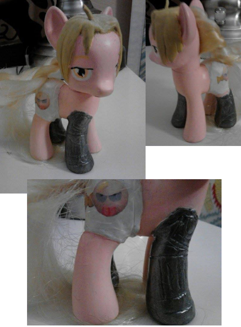 Edward Elric Pony Custom