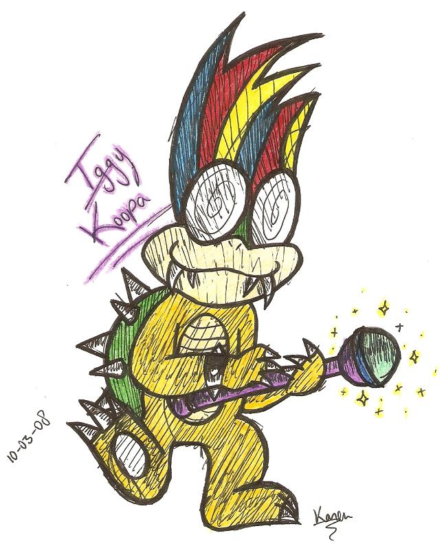 Mario - Iggy Koopa