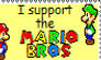 Stamp - Support the Mario Bros