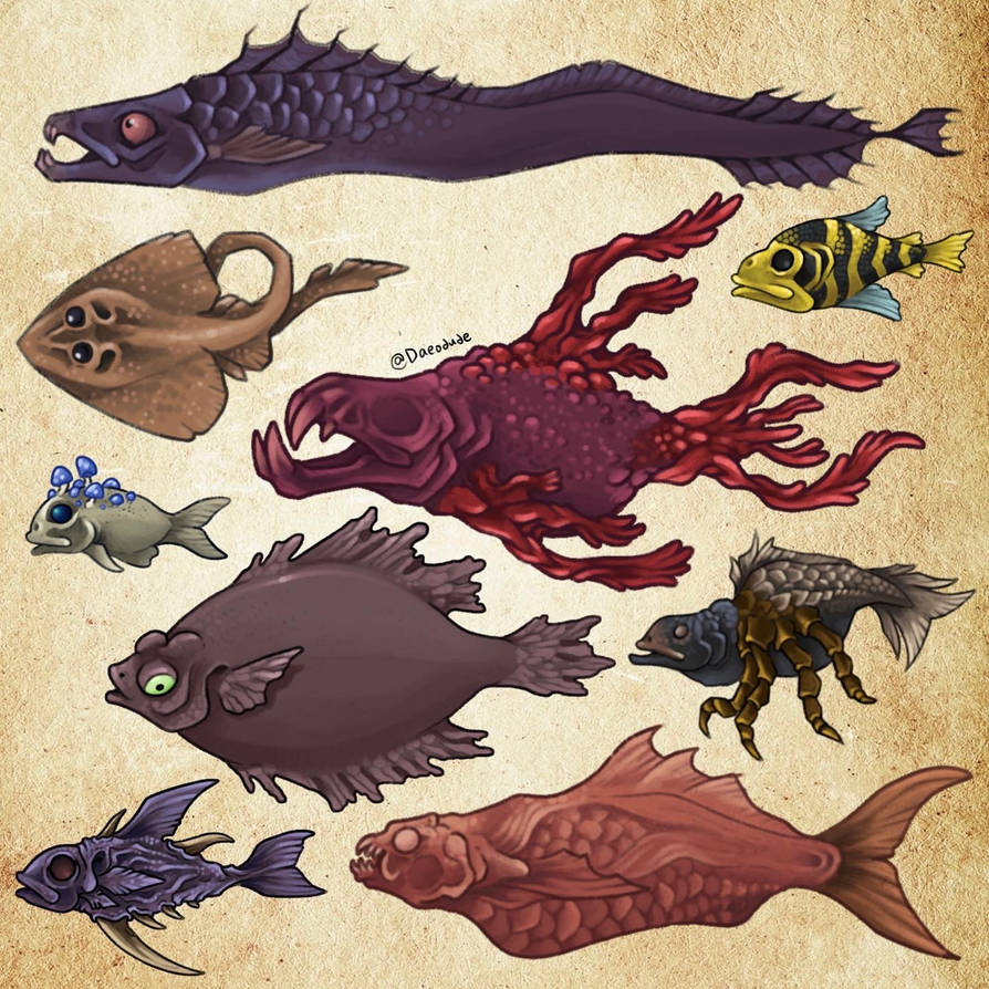 Tarial Fish Realistic terraria fish part two by Daeodude on DeviantArt