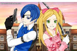 Ciel and Elizabeth by darkmagic287