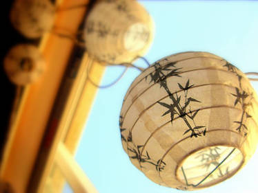 lanterns in the sky