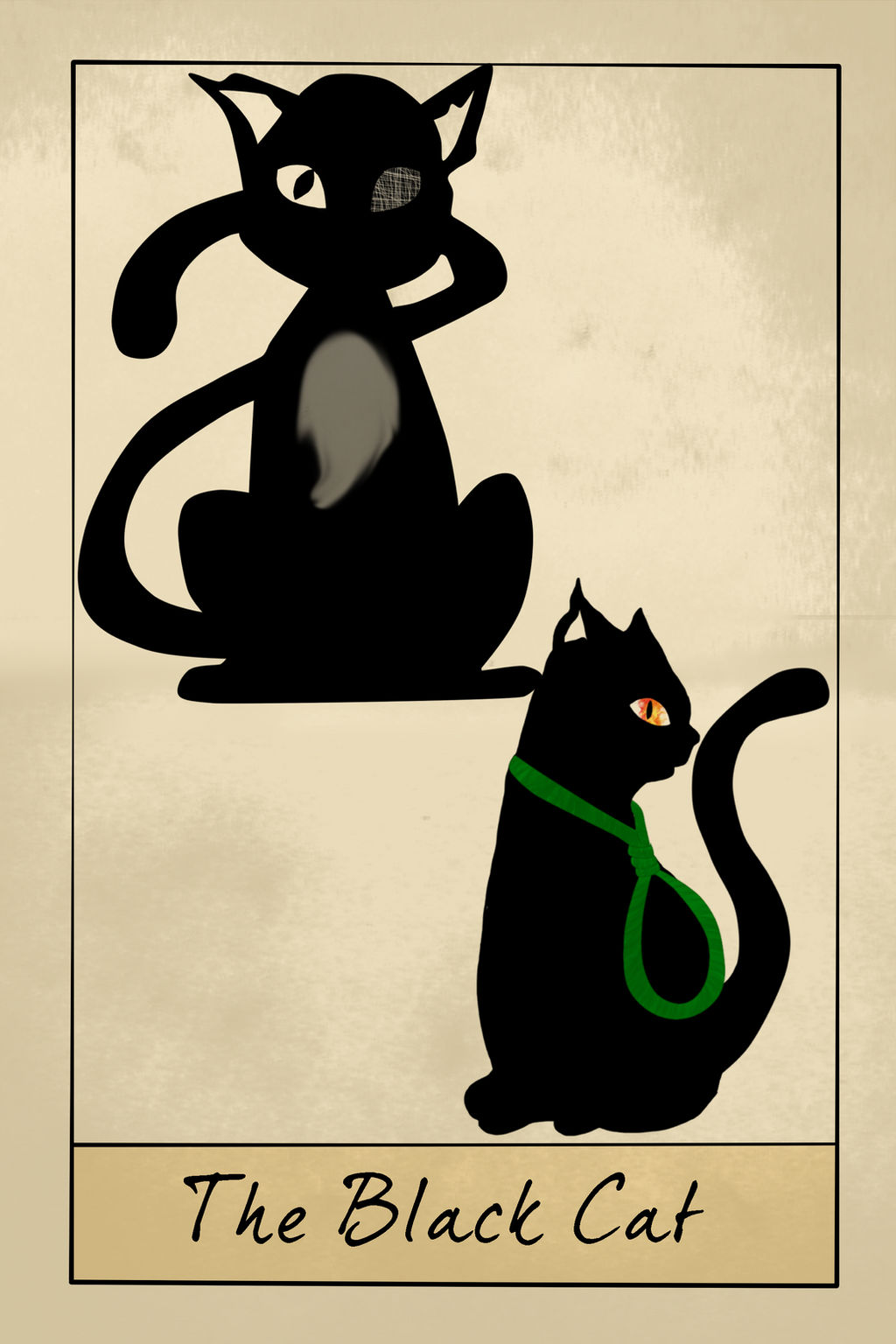 The Black Cat Tarot Card
