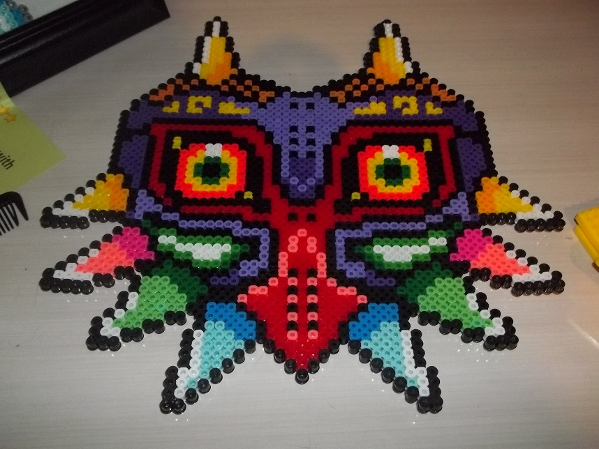 Majora's Mask Perler