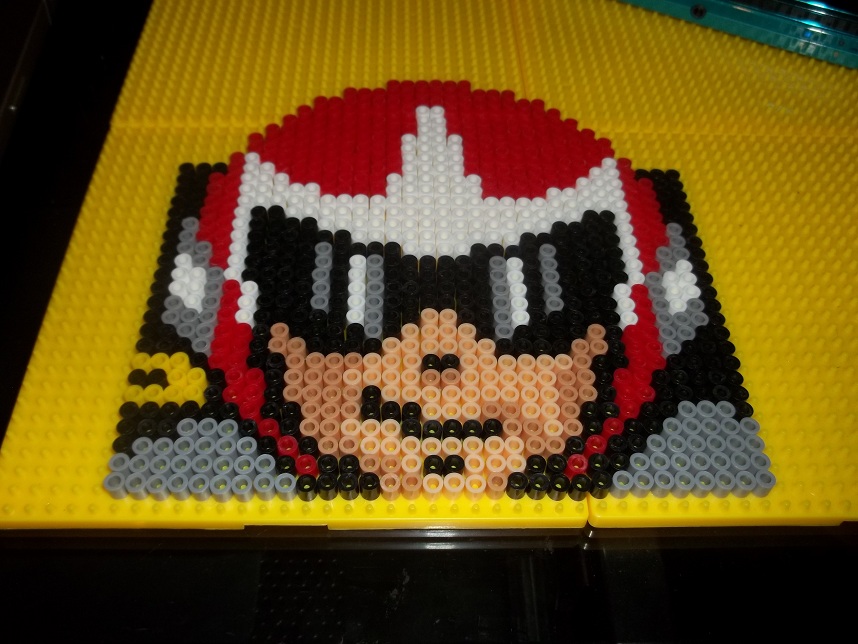 Protoman Perler