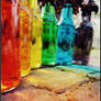 Rainbow Bottles VII