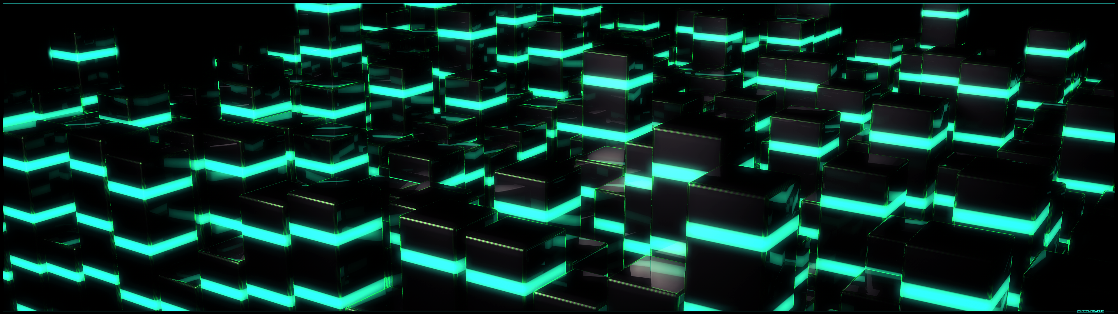 UPDATED C4D Dualscreen wallpaper (3840x1080)