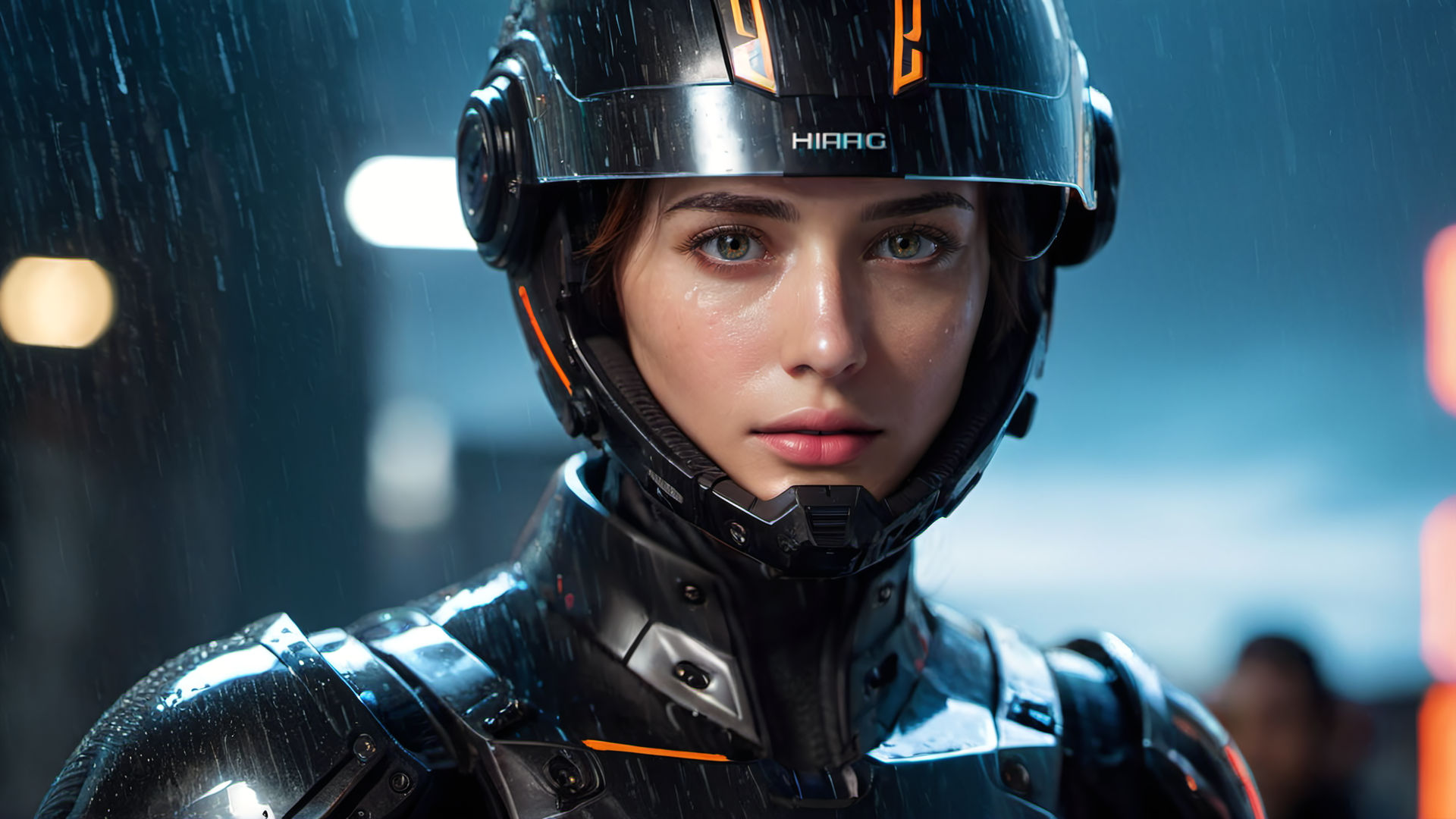 SDXL Cyberpunk guard by xCustomGraphix on DeviantArt