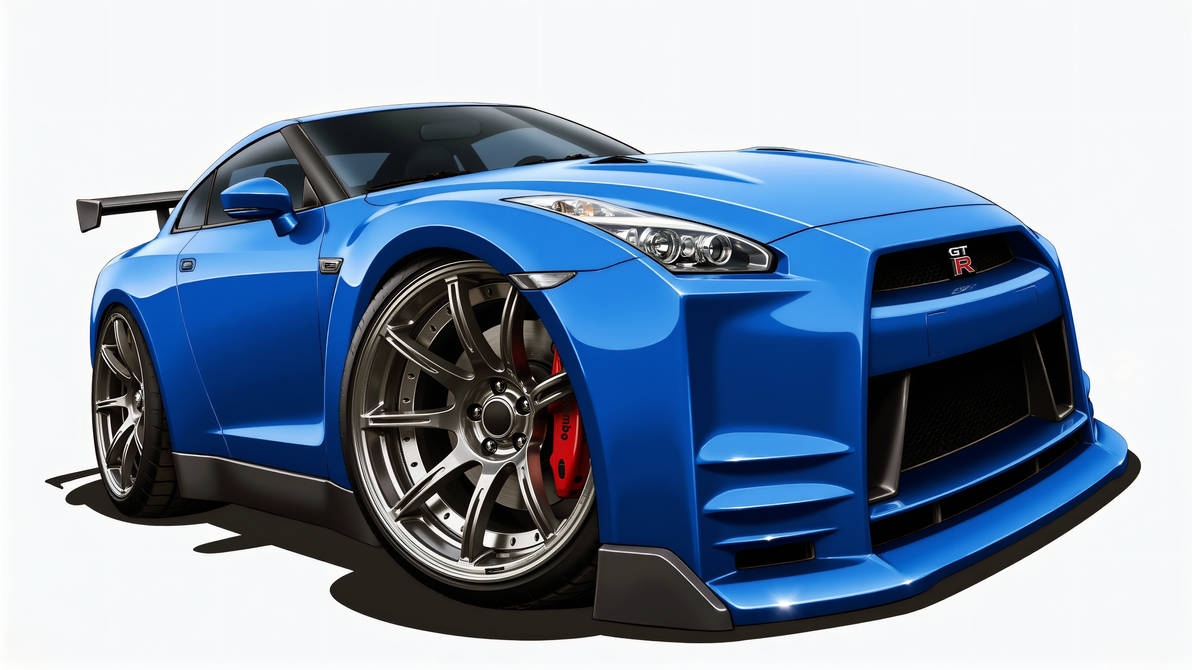 FLUX Nissan R35 GTR toon by xCustomGraphix on DeviantArt