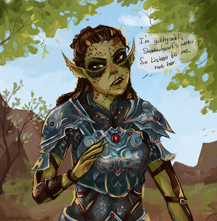 Lae'zel by Herbadum on DeviantArt