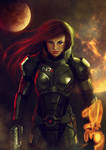 - Commander Shepard - by Anathematixs