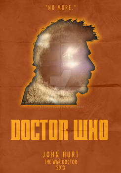 War Doctor - John Hurt - Minimalist