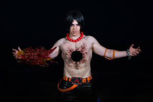 Portgas D. Ace cosplay marineford