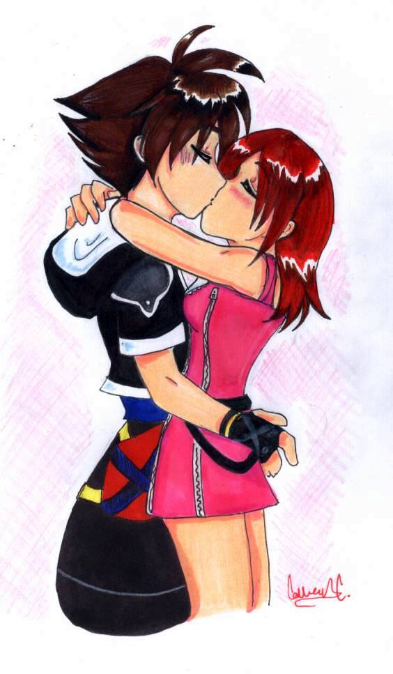 Sora Kairi Fluff