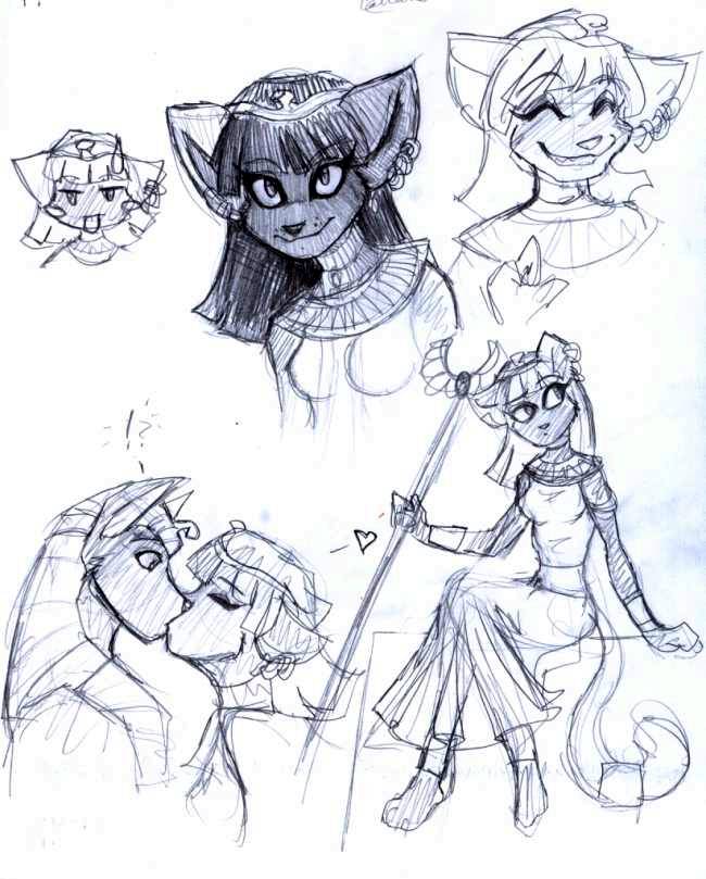 Doodles - Neferkitty