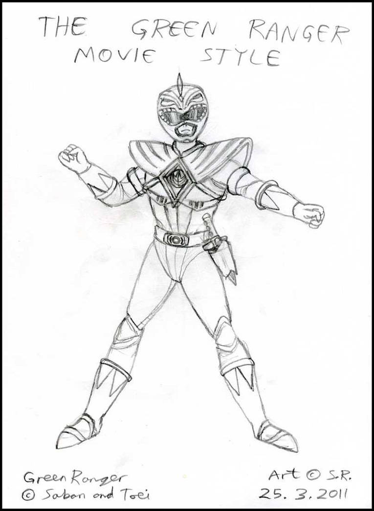 Green Ranger Movie Style by Megamink1997 on DeviantArt
