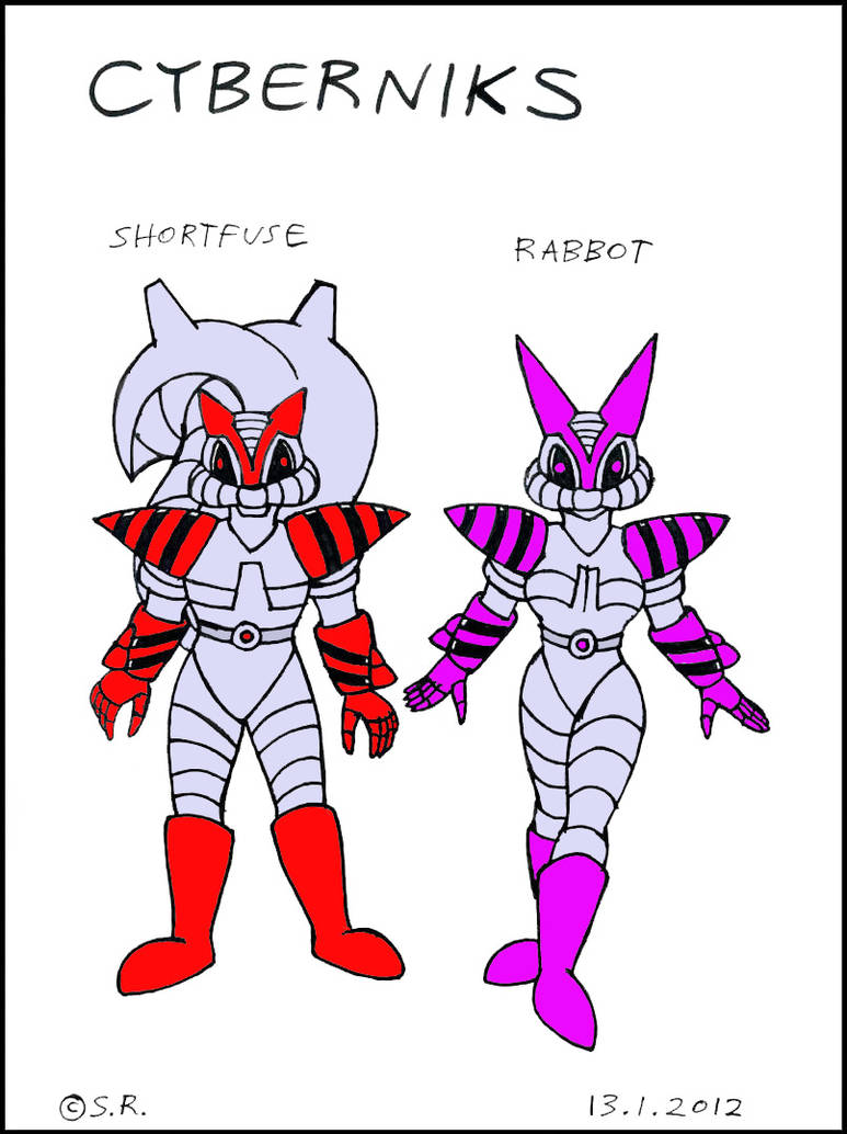 Deviantart Robofuse Shortfuse and Rabbot by Megamink1997 on DeviantArt