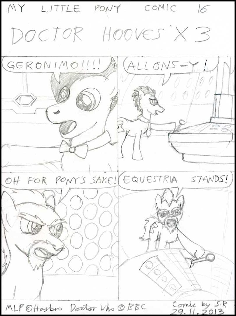 MLP Comic 16 Doctor Hooves X 3