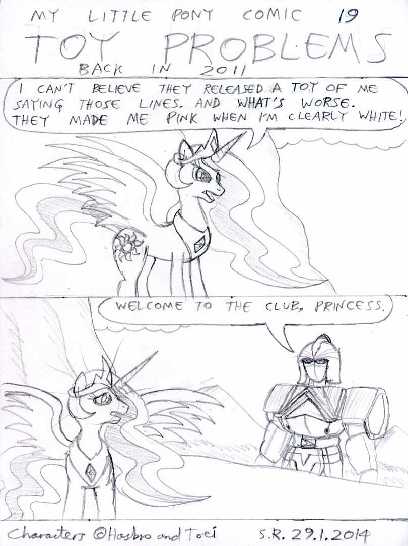 MLP Comic 19 Toy Problems Back In 2011