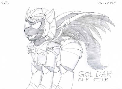 Goldar MLP Style