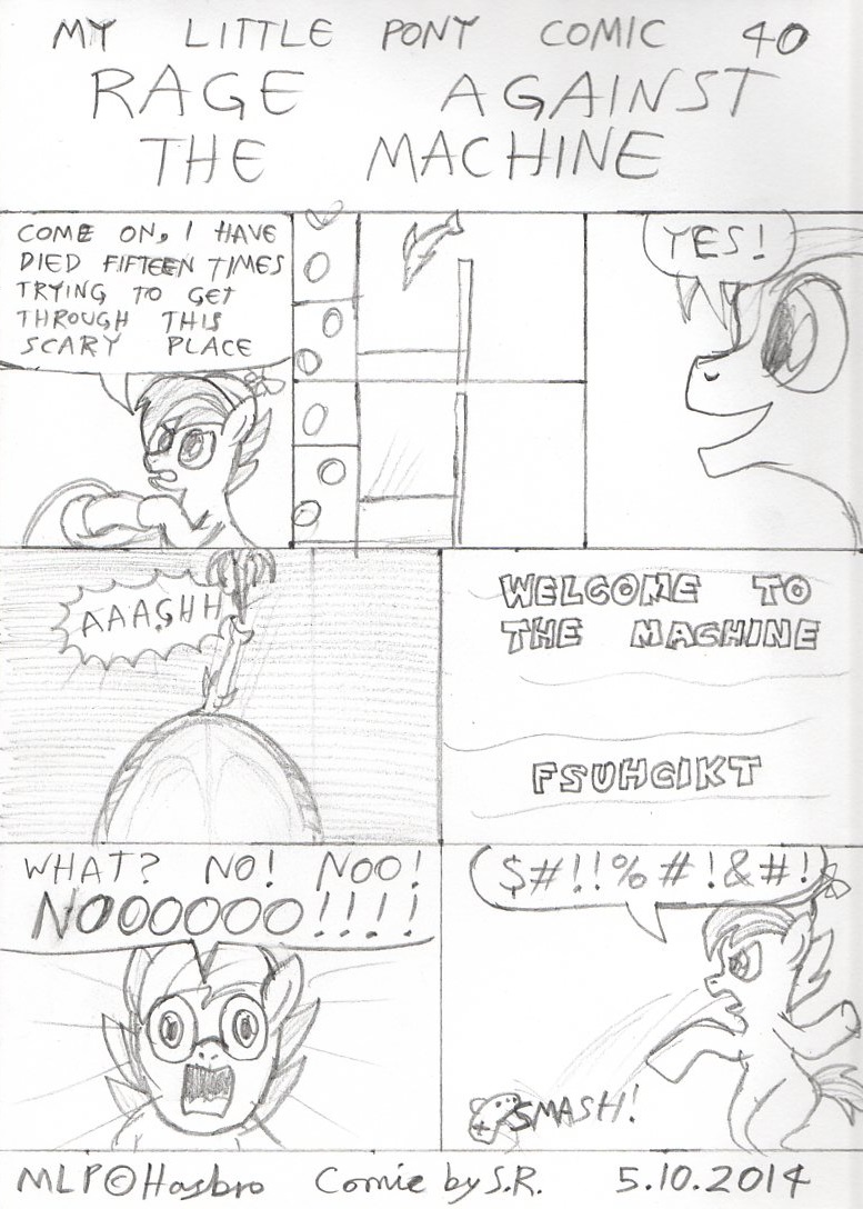 MLP Comic 40 Rage Against The Machine