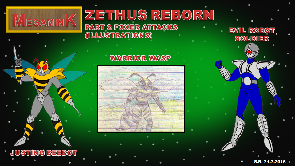 Megamink Zethus Reborn Part 2 Illustrations