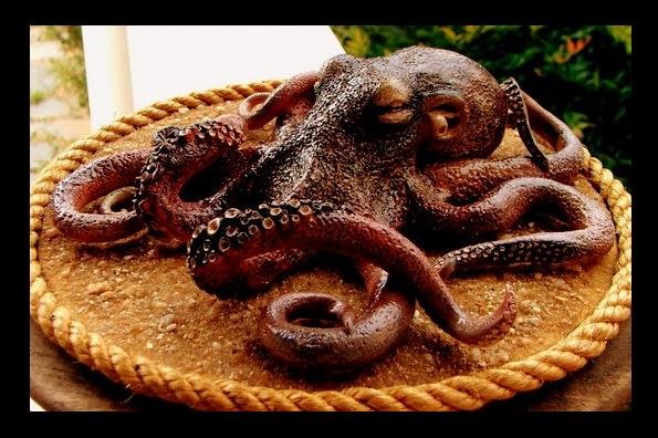 Sculpted Octopus