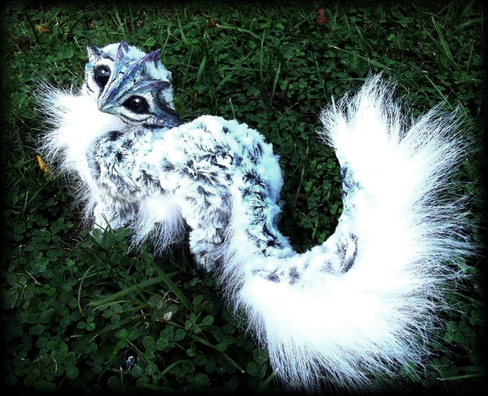 -SOLD-Posable Siberian Baby Dragon!