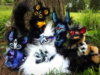 --SOLD--Poseable Fantasy Hand Made Creatures!