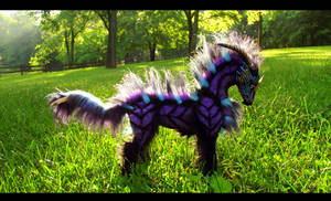 --SOLD--Poseable Fantasy Galaxy Horse!