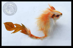 --SOLD-- Hand Made Poseable Leaf Tail Guardian!