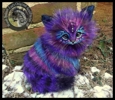 SOLD  Handmade Poseable LIFE SIZED Stardust Kitten by Wood-Splitter-Lee