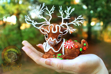 Sold, Baby Gingerbread Reindeer!