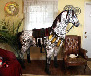 Handmade Life Sized Horse!