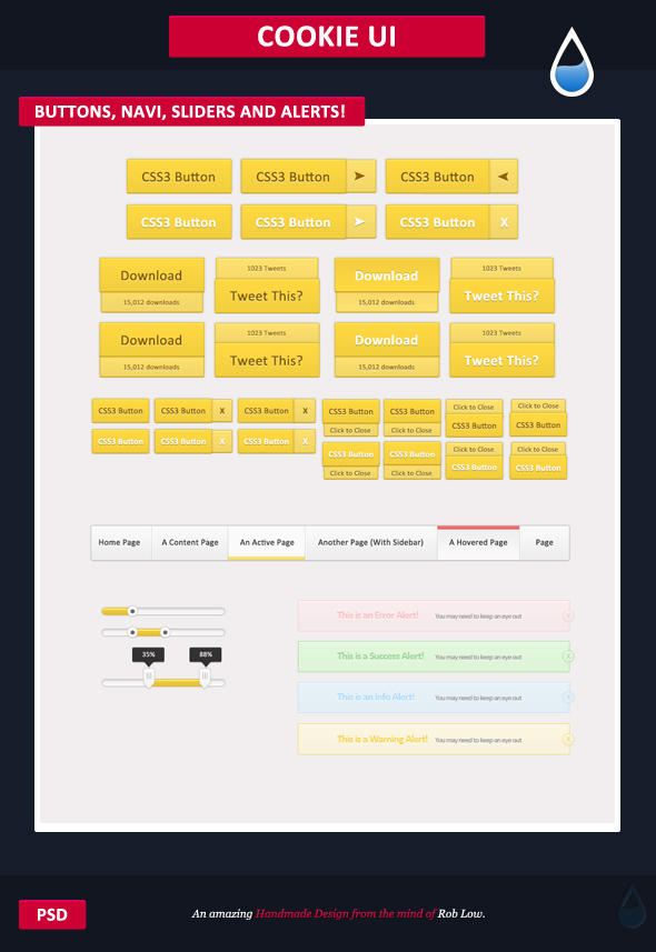 cookie UI by Low1nk on DeviantArt