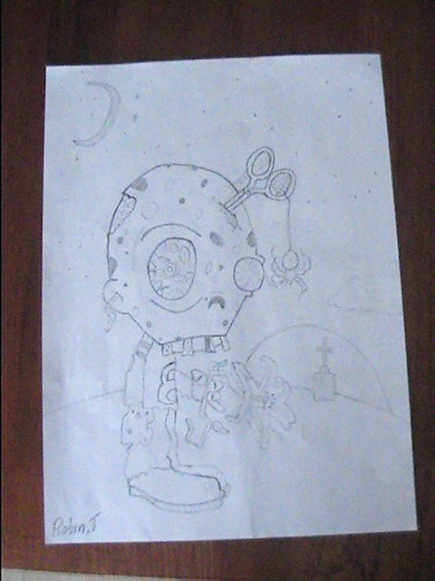 Zombie sketch by zerofreeze123 on DeviantArt