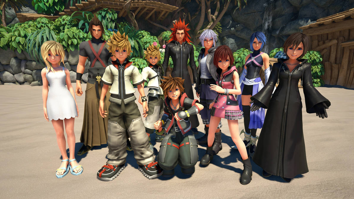 Favorite Kingdom Hearts characters. by aaronshahpiersnivans on DeviantArt