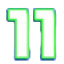 Ty Smokeski Number 11# Logo PNG