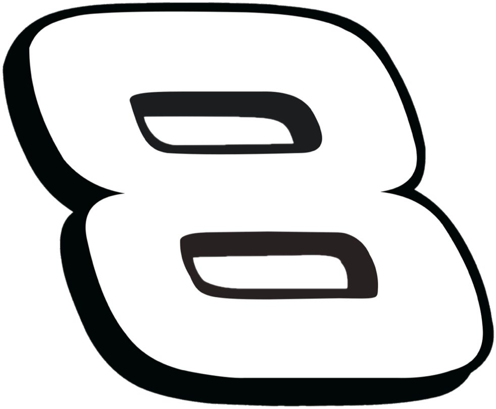 Dale Earnhardt Jr. Number 8# Logo PNG 3 by DavidGracian on DeviantArt