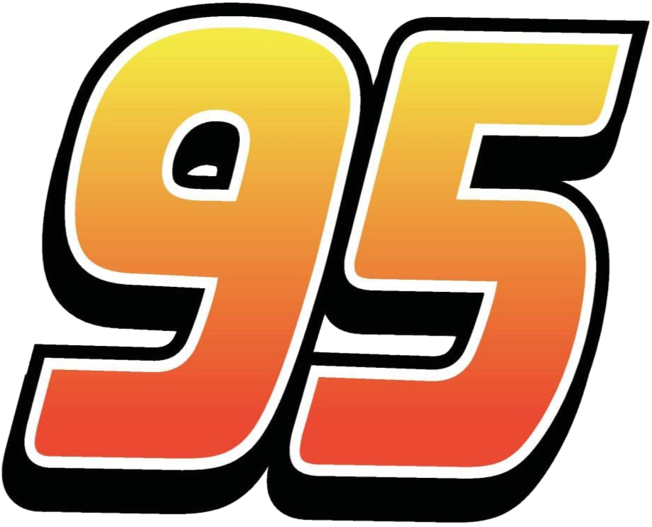 Lightning McQueen Number 95 Logo PNG by DavidGracian on DeviantArt