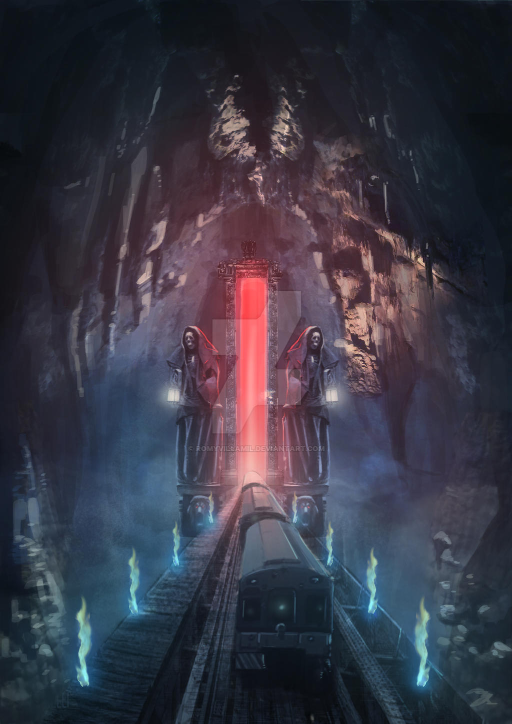 The Gates of Hell by RomyVillamil on DeviantArt