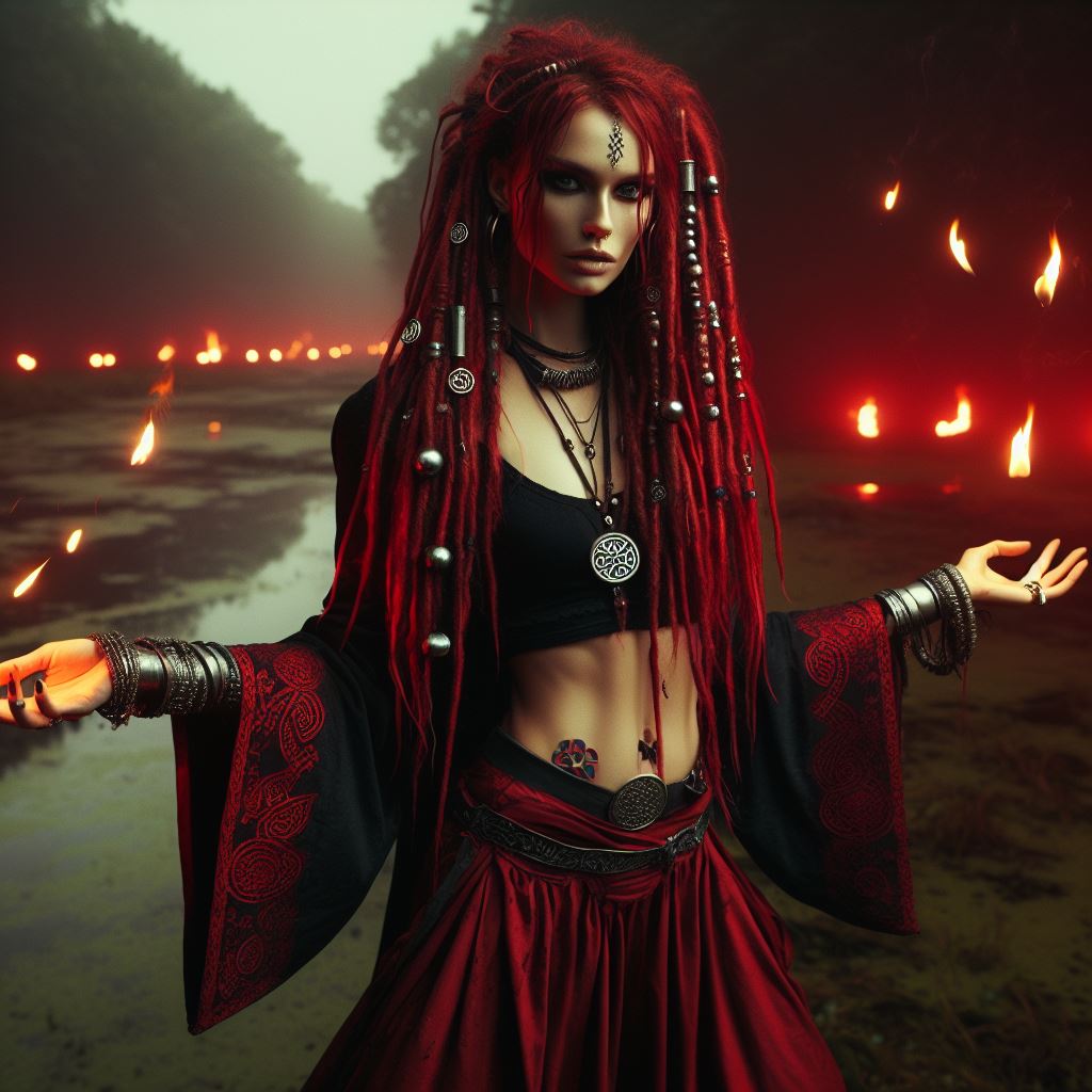 Redvector Witch Red witch by pif68 on DeviantArt