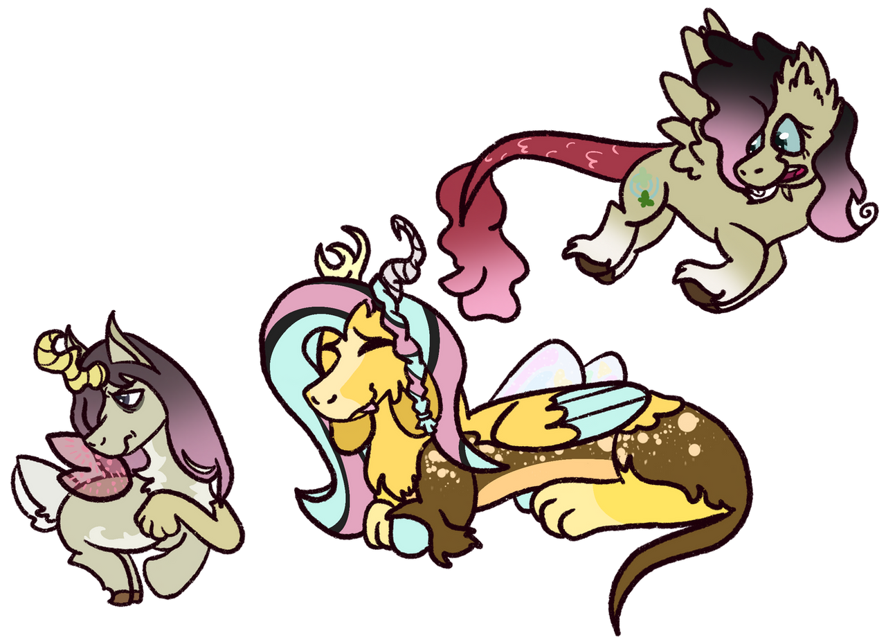 Fluttercord Deviantart Fluttercord Kiddos by ScribblyFandoms7 on DeviantArt