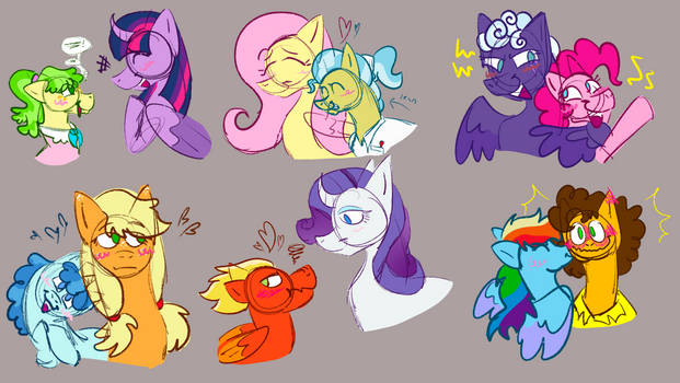 GENERATORVERSE: Mane 6 Ships