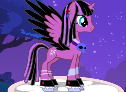 BlackRose Pony