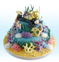 Scuba cake