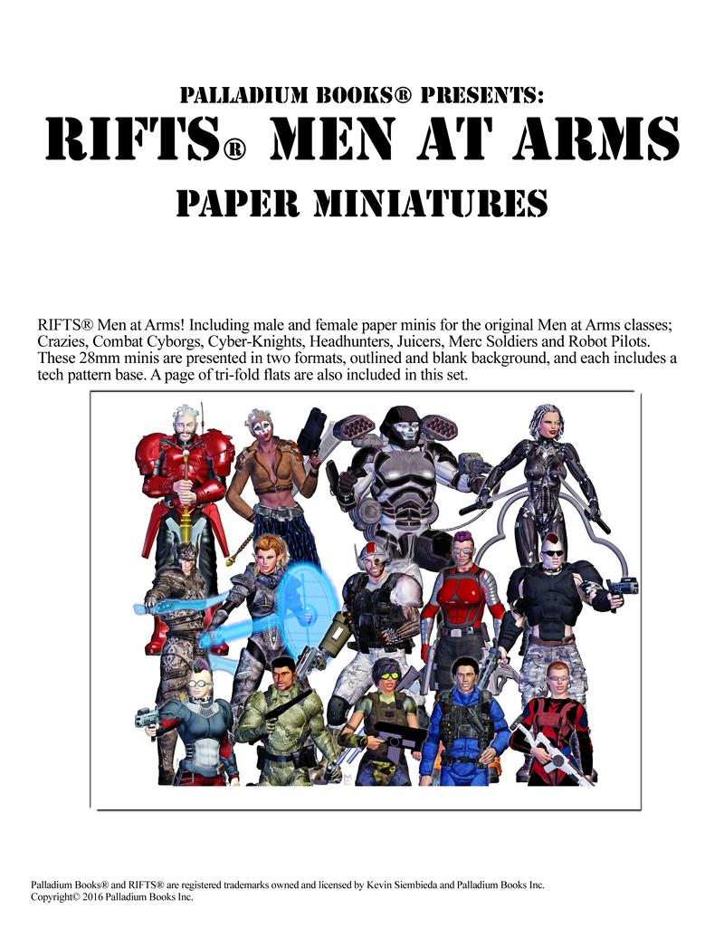 Rifts: Men at Arms Preview by MADMANMIKE on DeviantArt